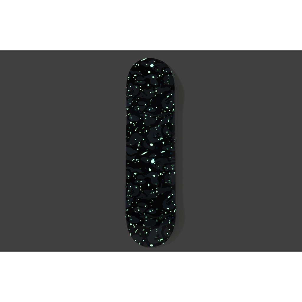 BAPE Space Camo Skateboard Deck Black - SS19 - GB