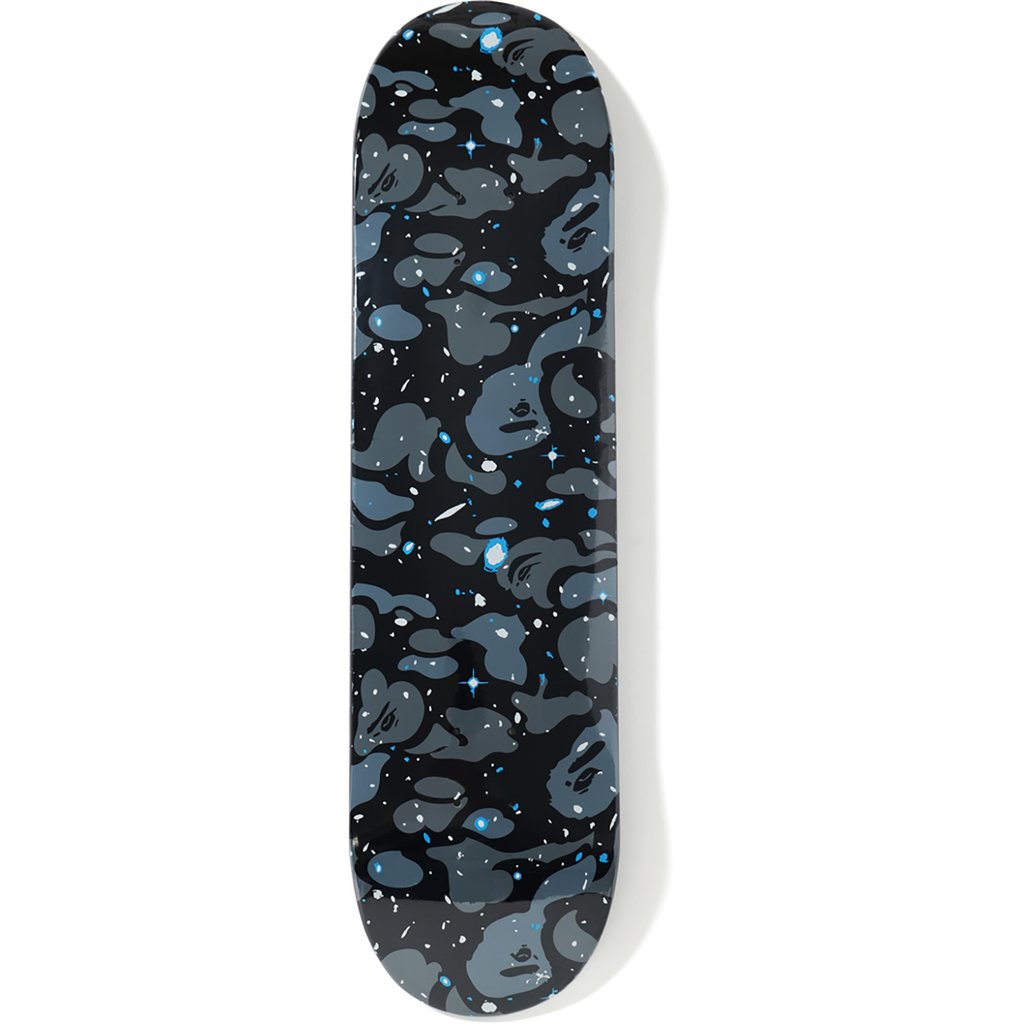 BAPE Space Camo Skateboard Deck Black