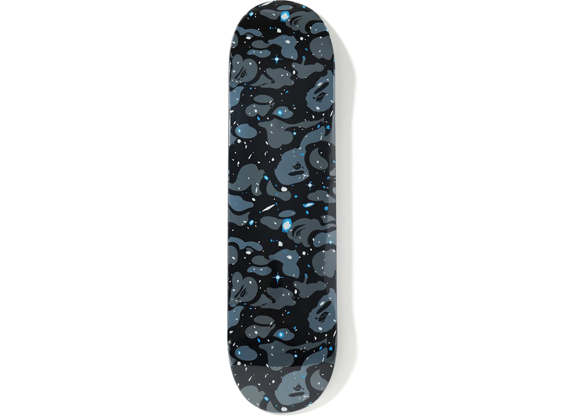 BAPE Space Camo Skateboard Deck Black - SS19 - JP
