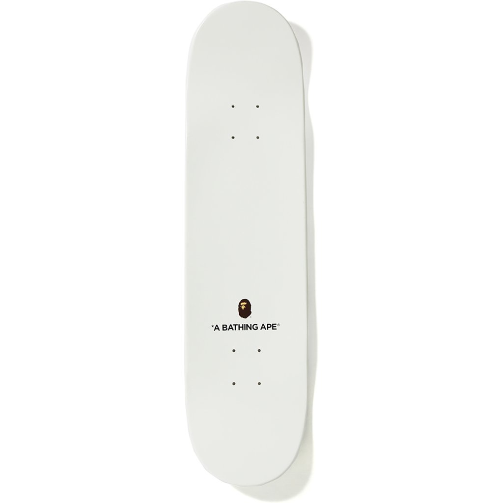 BAPE Space Camo Skateboard Deck White - SS19 - US