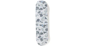 BAPE Space Camo Skateboard Deck White