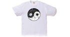 BAPE Space Camo Yingyang Tee White