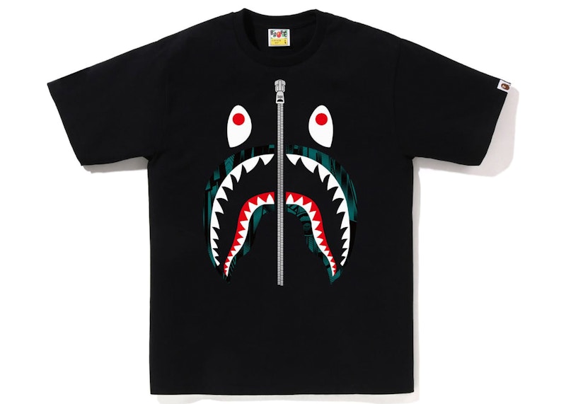 BAPE Speed Racer Big Shark Tee Black Blue