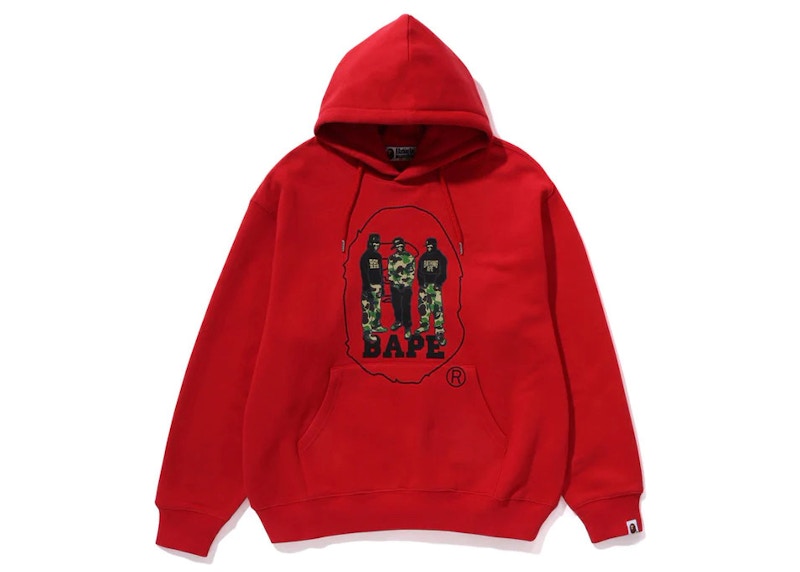 BAPE Sport Graphic Pullover Hoodie Black Men's - FW23 - US