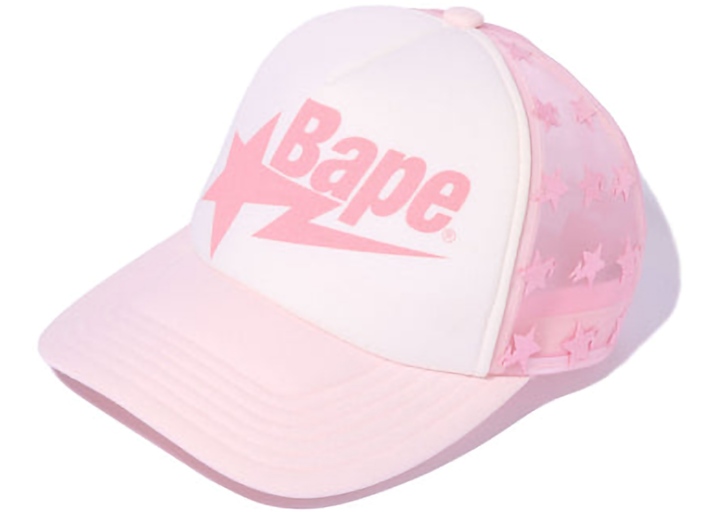 BAPE Sta Allover Mesh Cap Pink - SS22 - US