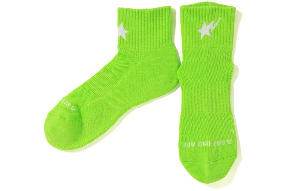 BAPE Sta Ankle Socks Green