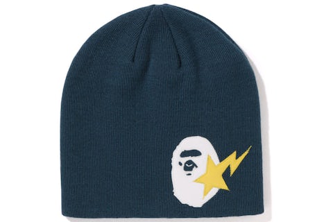 Bape Hats Bape Star Beanie A BATHING APE® NIGO ERA Bapesta Star