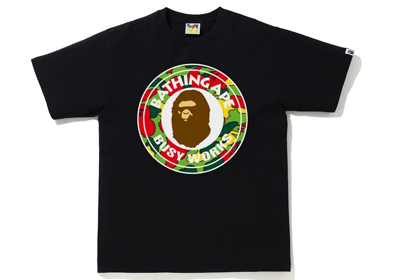 BAPE Sta Camo Busy Works Tee Black/Multi