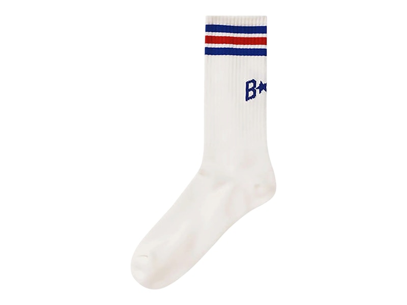 BAPE Sta Line Socks Blue