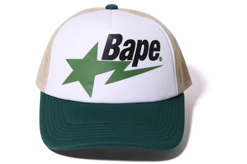 BAPE Sta Mesh Cap Green - SS22 - US