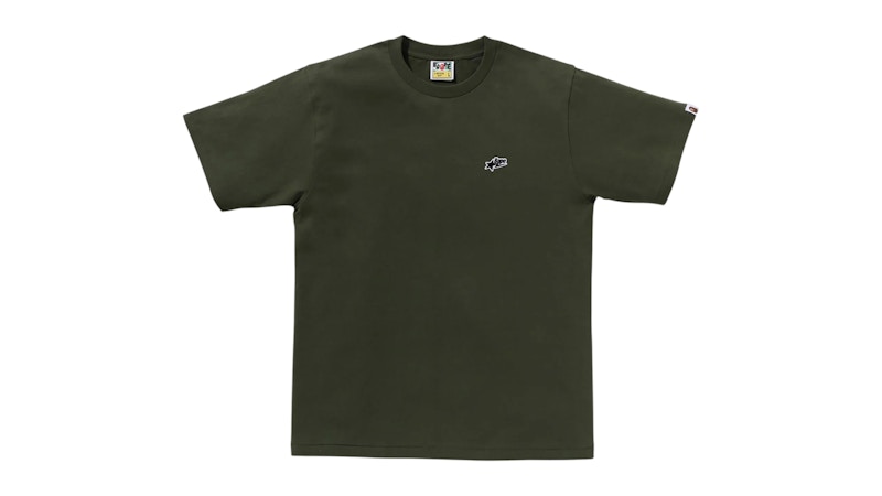 BAPE Sta One Point Tee Olive Drab