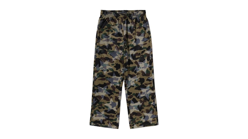 BAPE Sta Over Print 1st Camo Sta Mesh Sweatpants Green メンズ