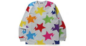 BAPE Sta Pattern Relaxed Fit L/S Tee Multi