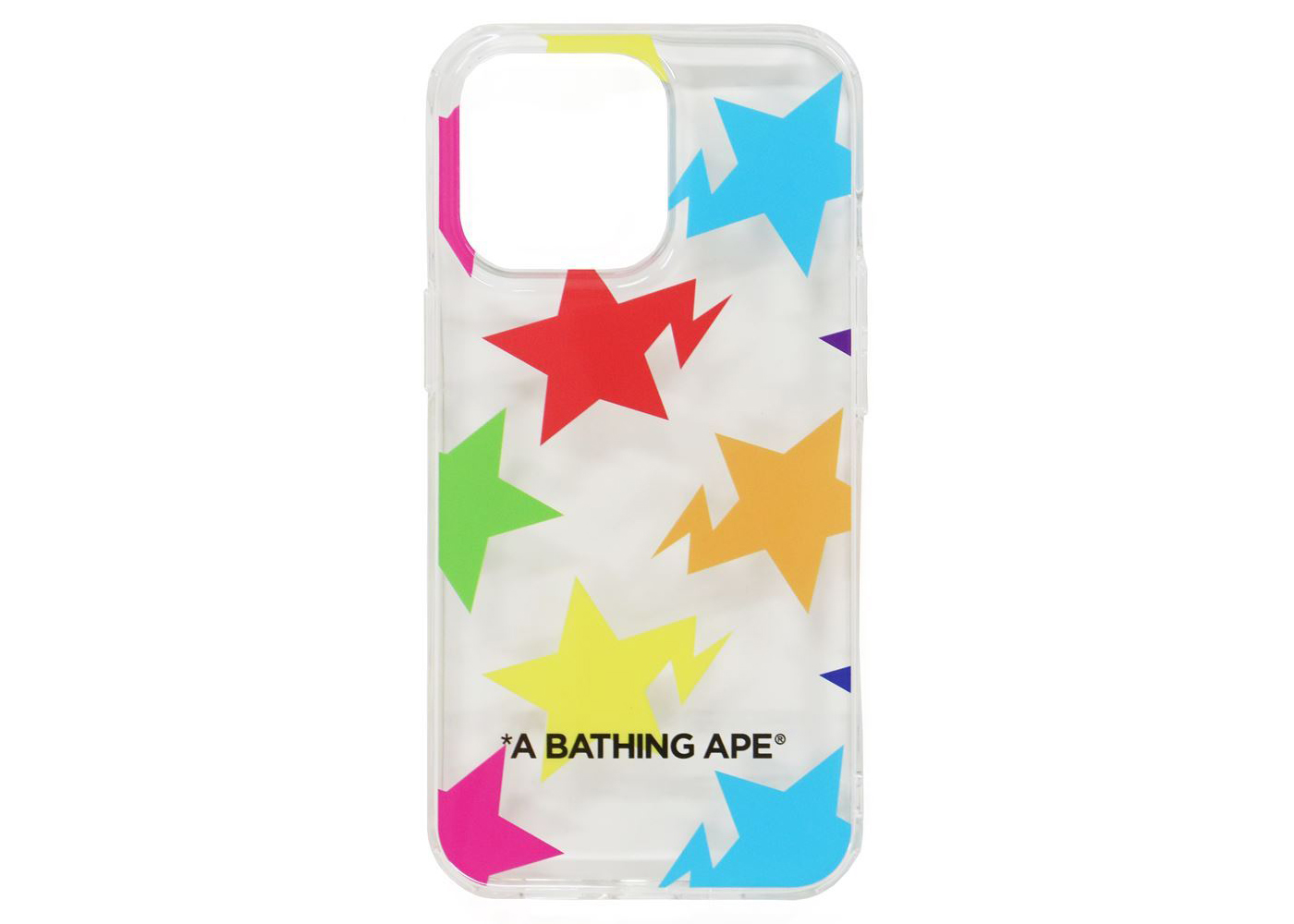 BAPE Sta Pattern iPhone 13 Pro Case Clear - FW21 - US