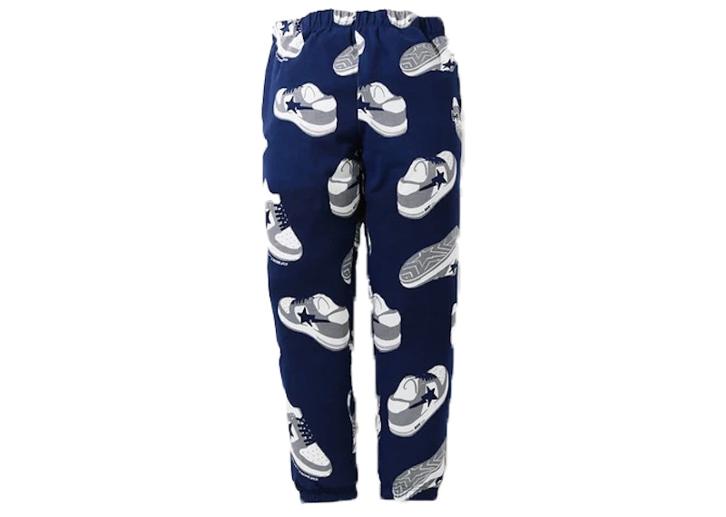 BAPE Sta Random Jogginghose Marineblau