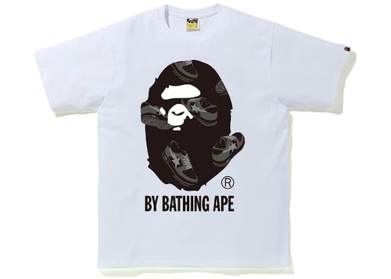 stockx bape black t shirt