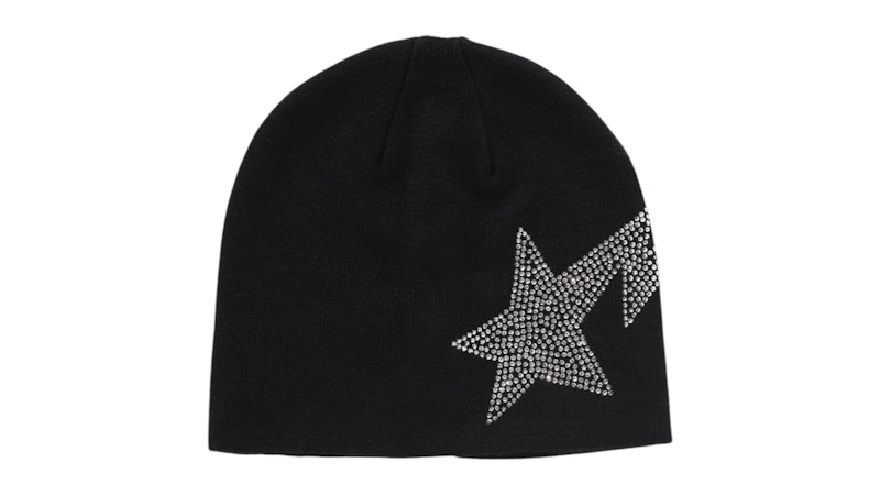 BAPE Sta Rhinestone Beanie Black