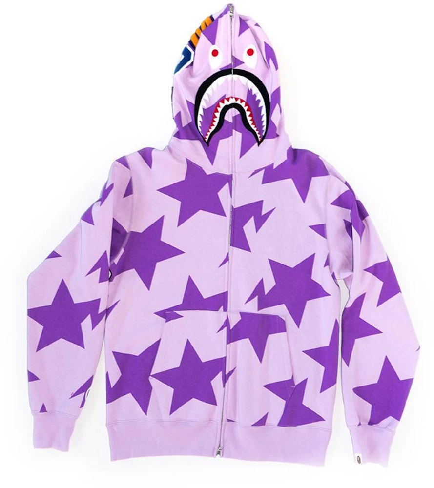 Purple Bape Hoodie - New Stock 2023
