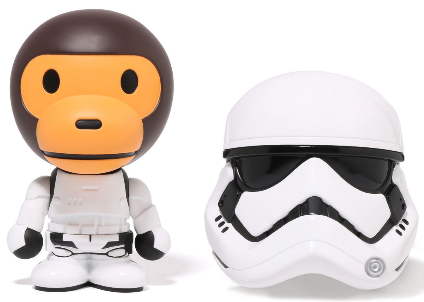 BAPE Star Wars x Baby Milo VCD First Order Stormtrooper Figure ...