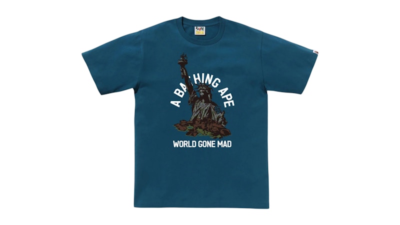 BAPE Statue Of Liberty Tee Black Men's - FW25 - US