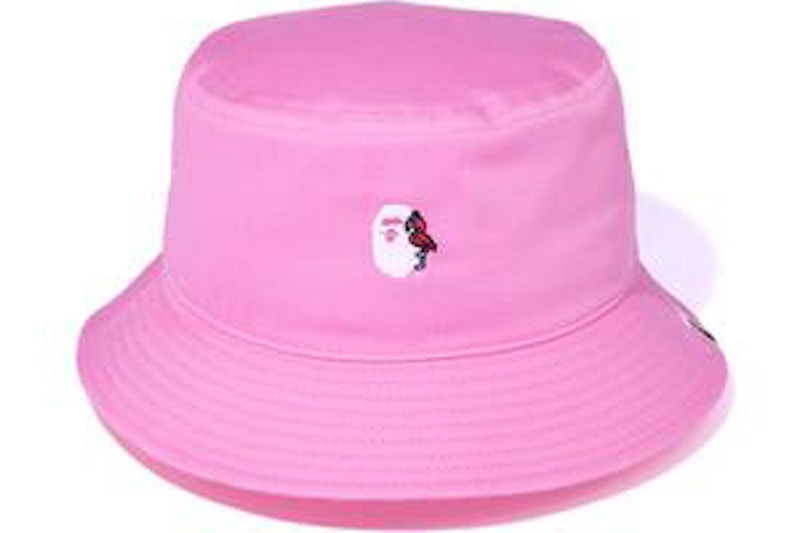 bape hat pink