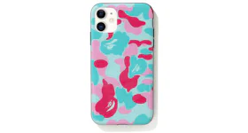 BAPE Store Miami iPhone 11 Case Pink/Blue