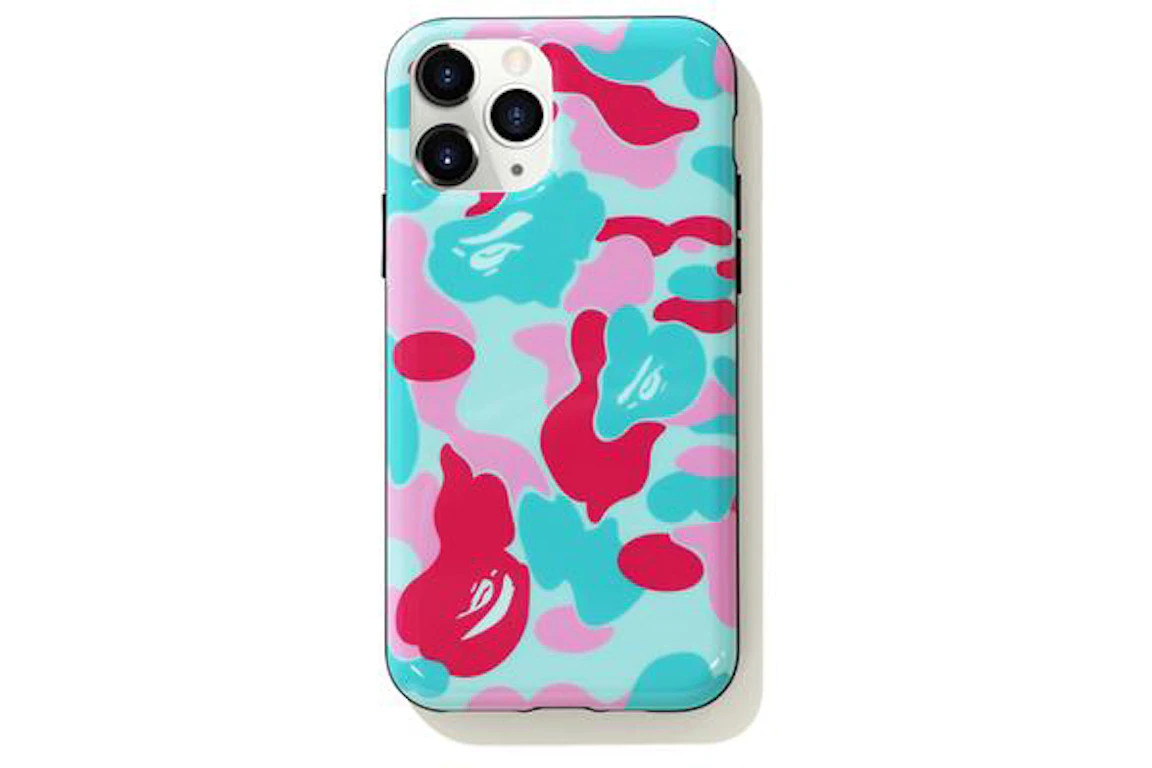 BAPE Store Miami iPhone 11 Pro Case Pink/Blue