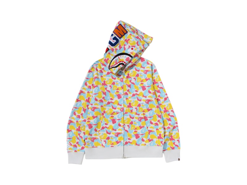 BAPE STORE QINGDAO SEPARATE SHARK FULL ZIP HOODIE | bape.com