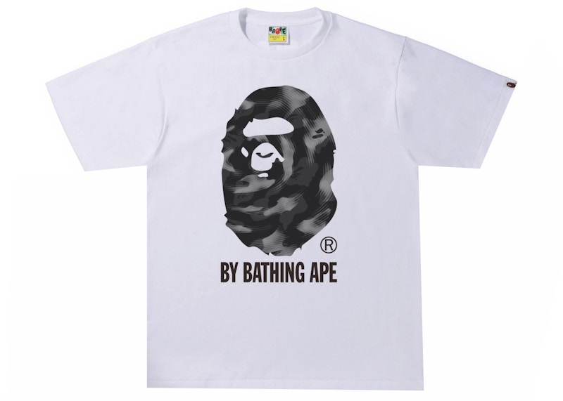 Camo bathing ape clearance shirt