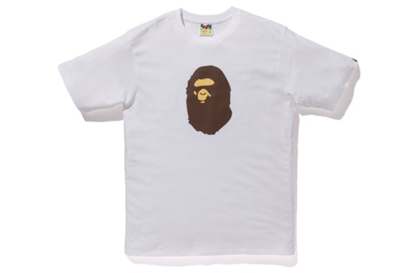 BAPE Summer Bag Ape Head Tee White Men's - SS19 - US