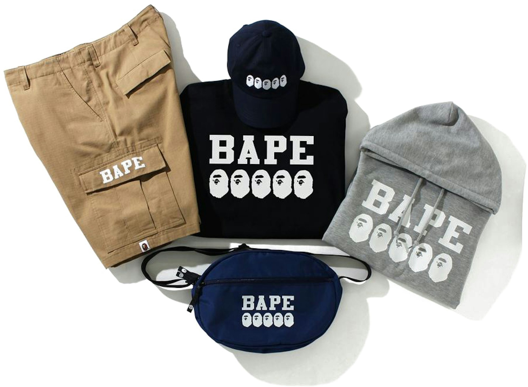 BAPE Summer Bag Go Skate Pack (Mens) Multi - SS21