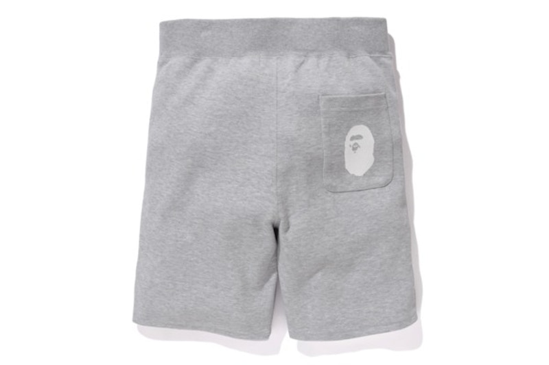 Grey cheap bape shorts