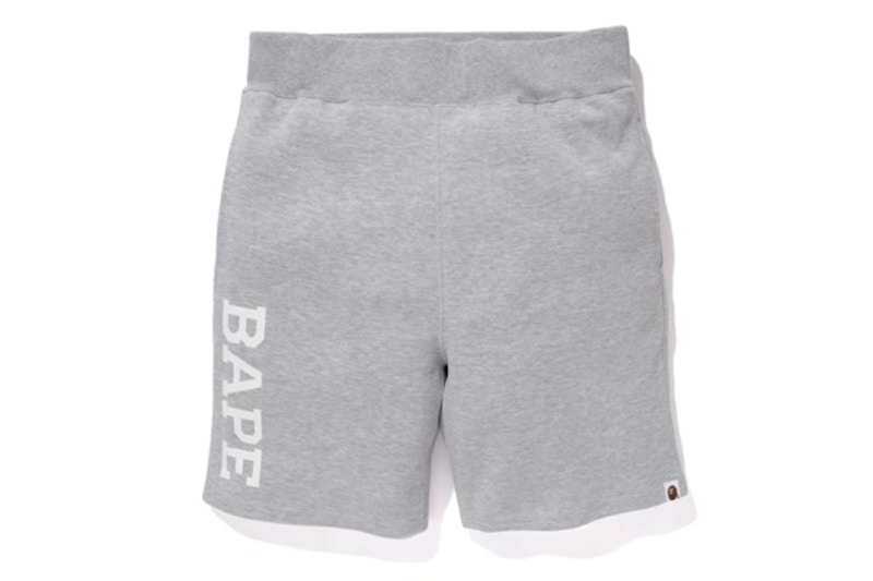 BAPE Summer Bag Sweat Shorts Grey Men's - SS19 - US