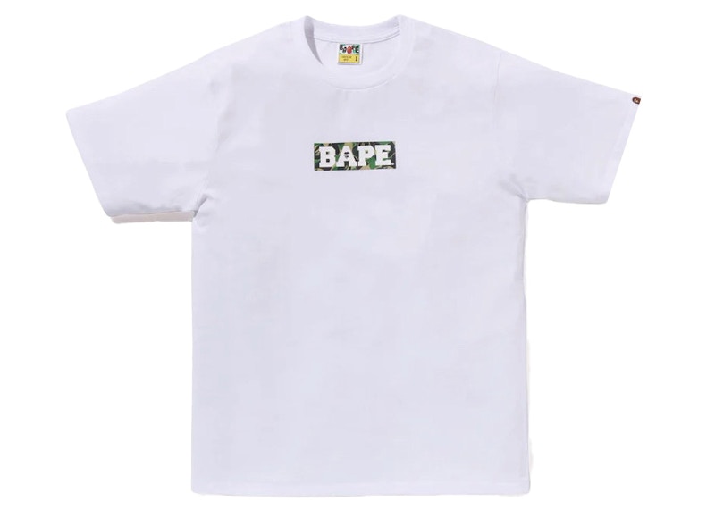 Pre-owned Bape Men's  Summer Pack Logo Tee Shirt (ss23) In White