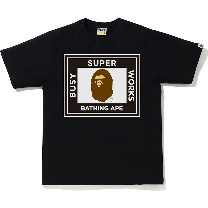 BAPE Super Busy Works Tee Black