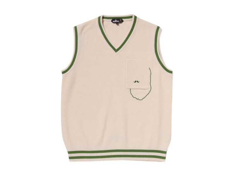 BAPE Tank Top Sweater Ivory