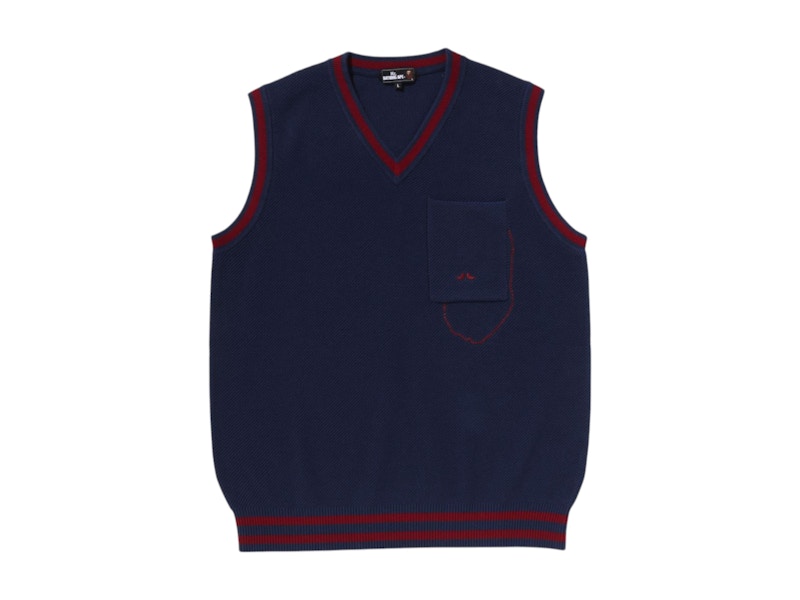 BAPE Tank Top Sweater Navy