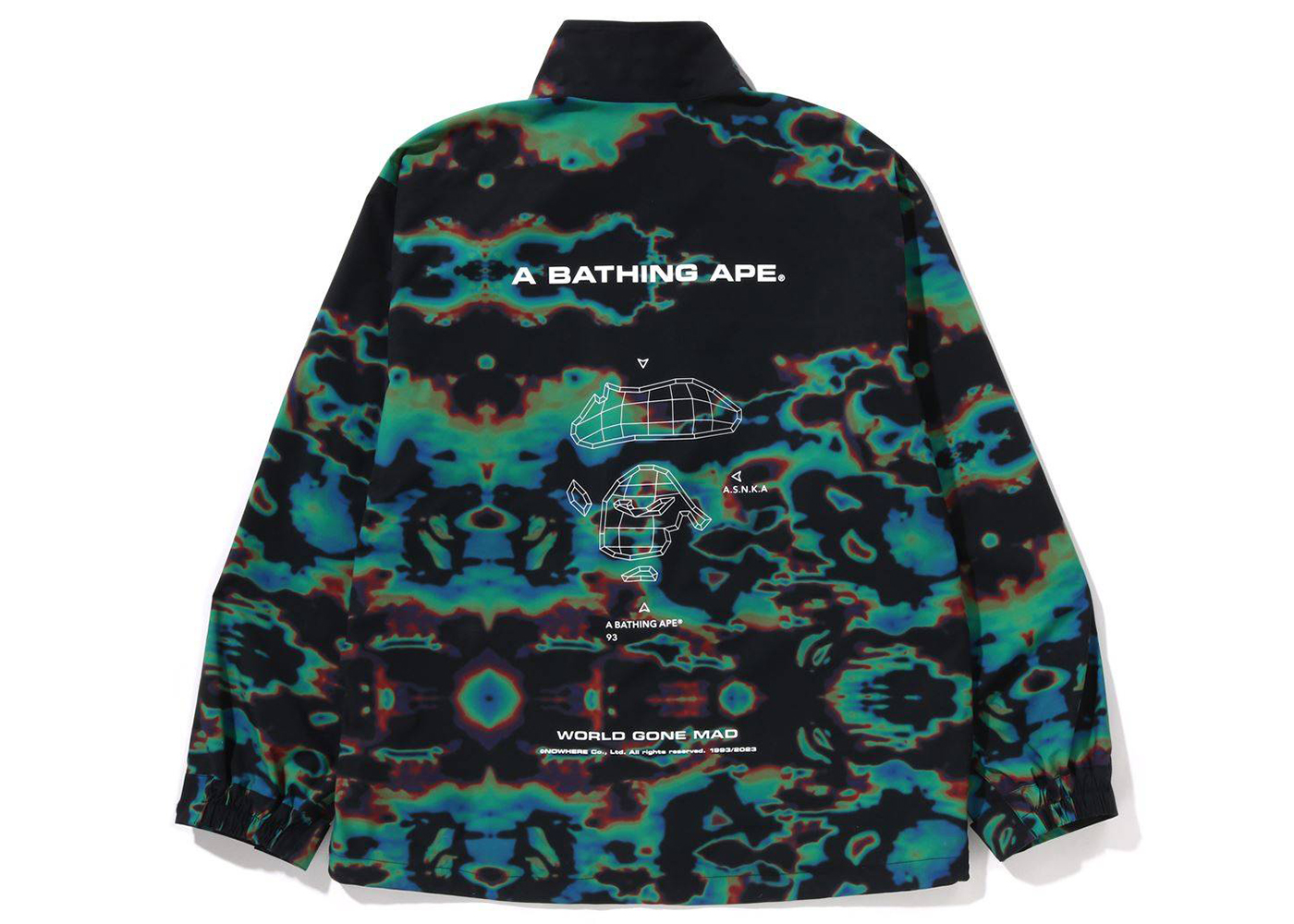 BAPE Thermography Loose Fit M-65 Jacket Black Men's - SS23 - GB