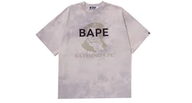 BAPE Tie Dye Bathing Ape Tee White