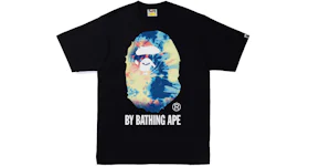 BAPE Tie Dye By Bathing Ape Tee Black/Multicolor