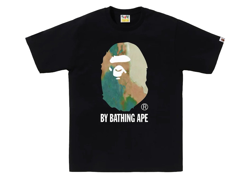 BAPE Tie Dye By Bathing Ape Tee (FW24) Black/Beige Men's