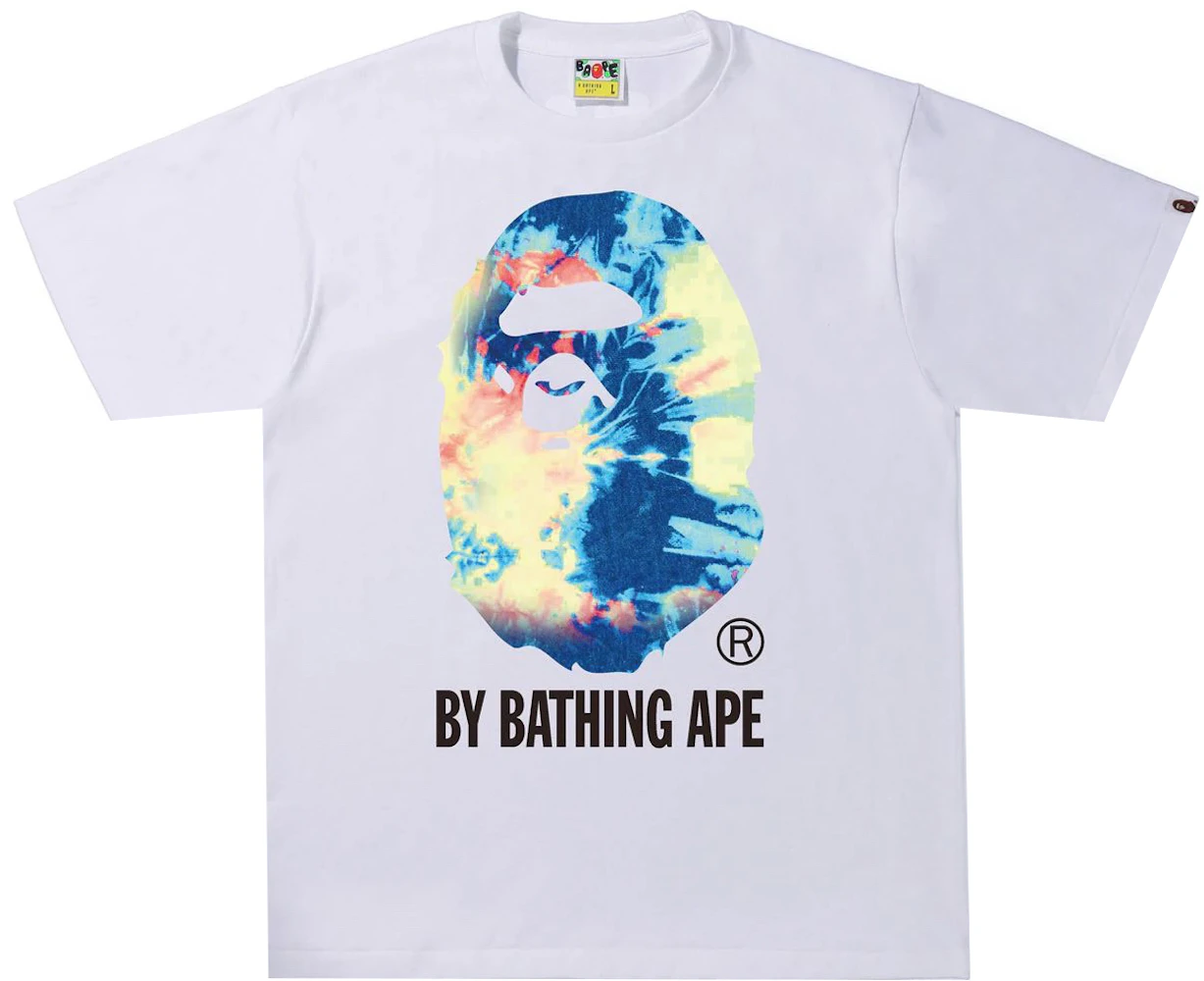 A Bathing Ape Tie Dye-Print Cotton T-Shirt