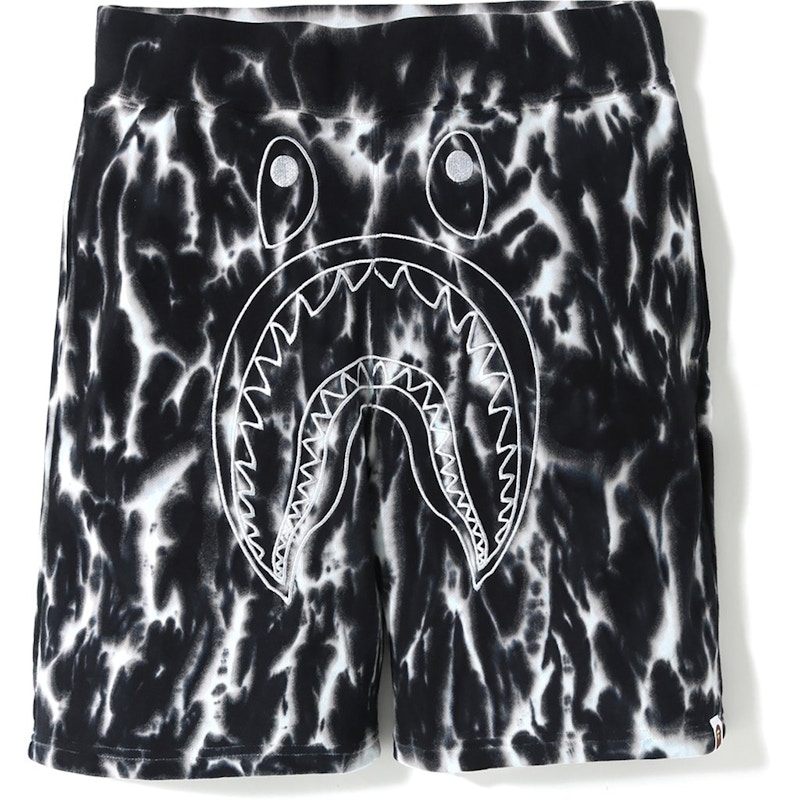 Bape tie sales dye shorts