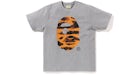 BAPE Tiger Camouflage Ape Head Tee Gris