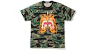BAPE Tiger Camouflage Tiger Tee Vert