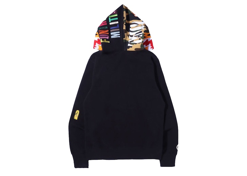 Bape tiger hoodie store black