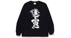 T-shirt BAPE Tiger Graphic L/S Noir