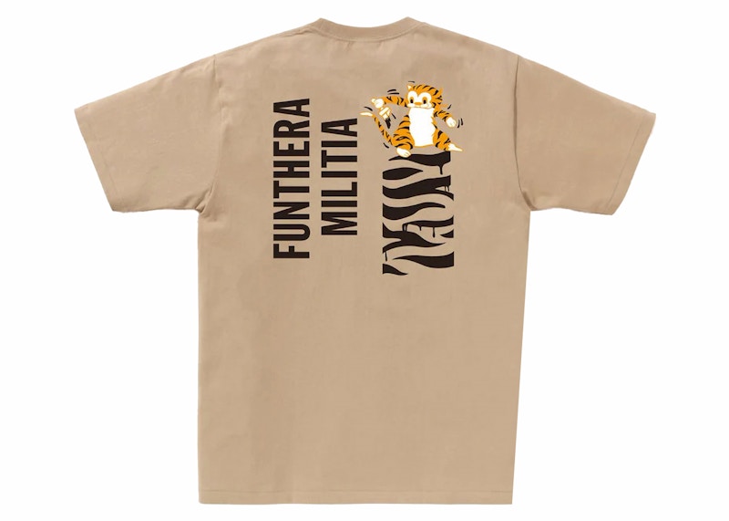 BAPE Tiger Tee (FW23) Beige Men's - FW23 - US