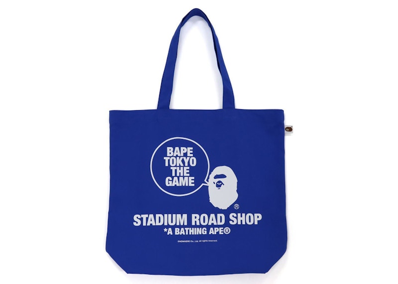 BAPE Tokyo The Game Tote Bag Blue - SS21 - JP