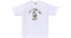 BAPE Tree Edge Camo College Tee White/White